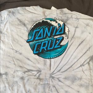 Santa Cruz tie dye tshirt